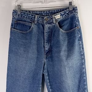 Vintage Sasson High-Rise Tapered Leg Blue Jeans Waist 28 Short